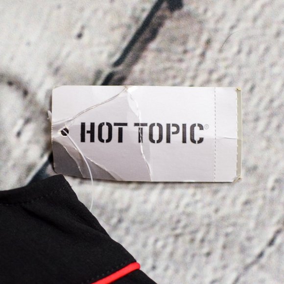 NWT RARE Hell Bunny Vixen Black Rockabilly Pencil Cap Sleeve Dress - M - Picture 8 of 9